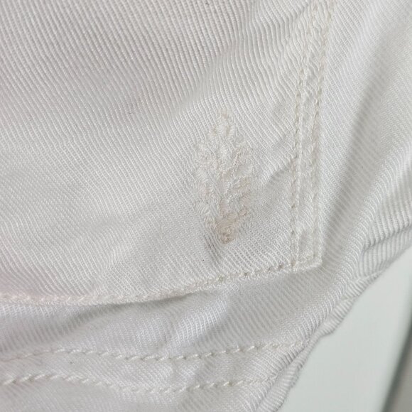 Free People Hang Time Movement White Utility Vest Sleeveless Zip Up Multi Pocket - Picture 9 of 14